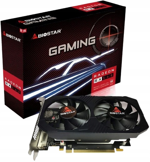 Grafická karta Biostar RX 560 OC 4 GB